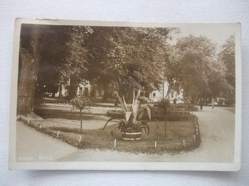 P244 Assen - Brink - 1934, Verzenden, 1920 tot 1940, Gelopen, Drenthe