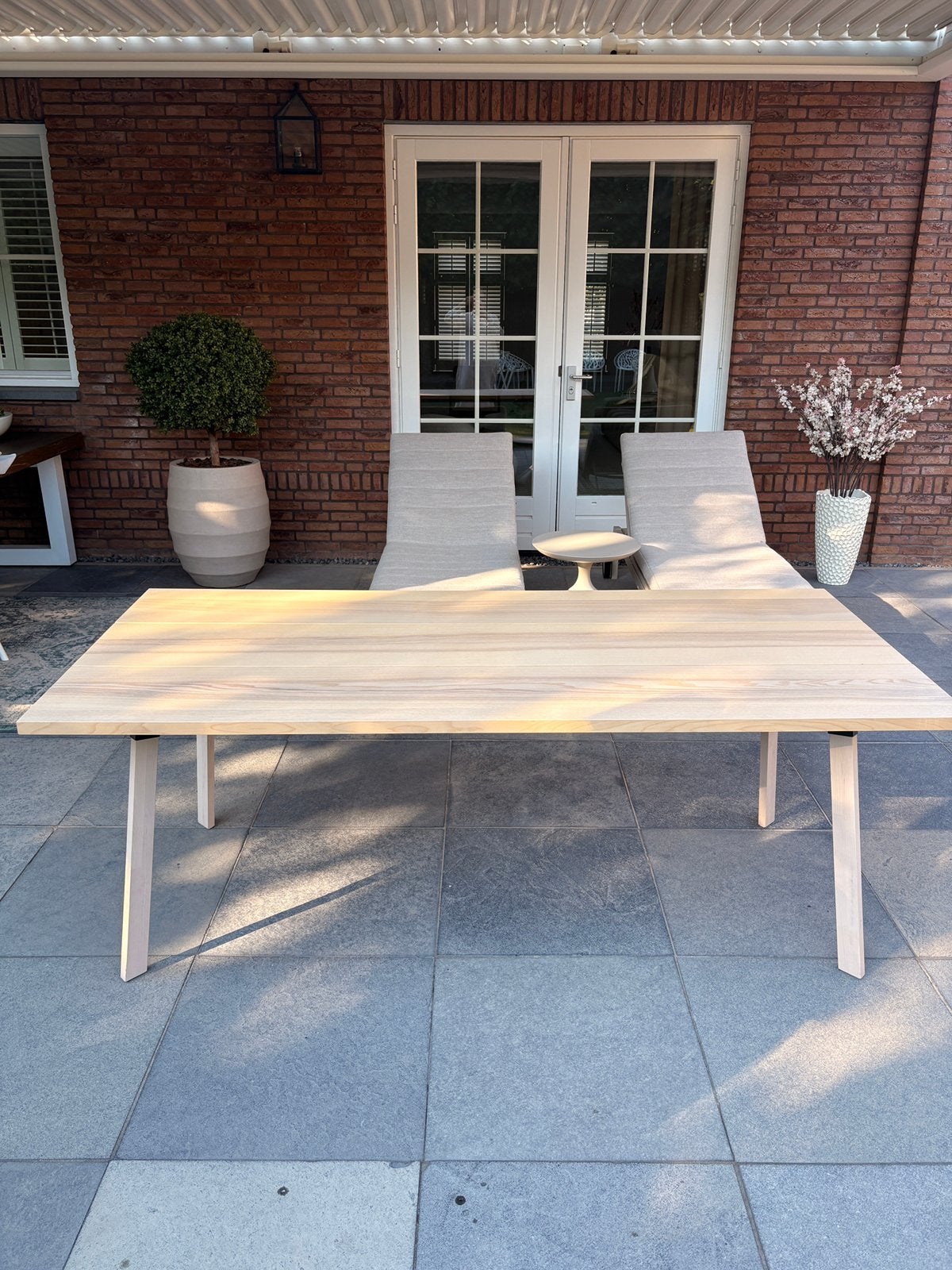 Ikea eettafel ypperlig, Ophalen, 100 tot 150 cm, 50 tot 100 cm, Zo goed als nieuw