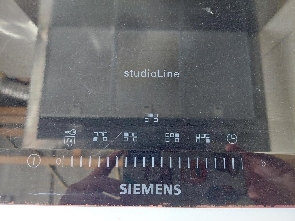 Siemens studioline inductiekookplaat, Ophalen, Gebruikt, Inbouw, Inductie