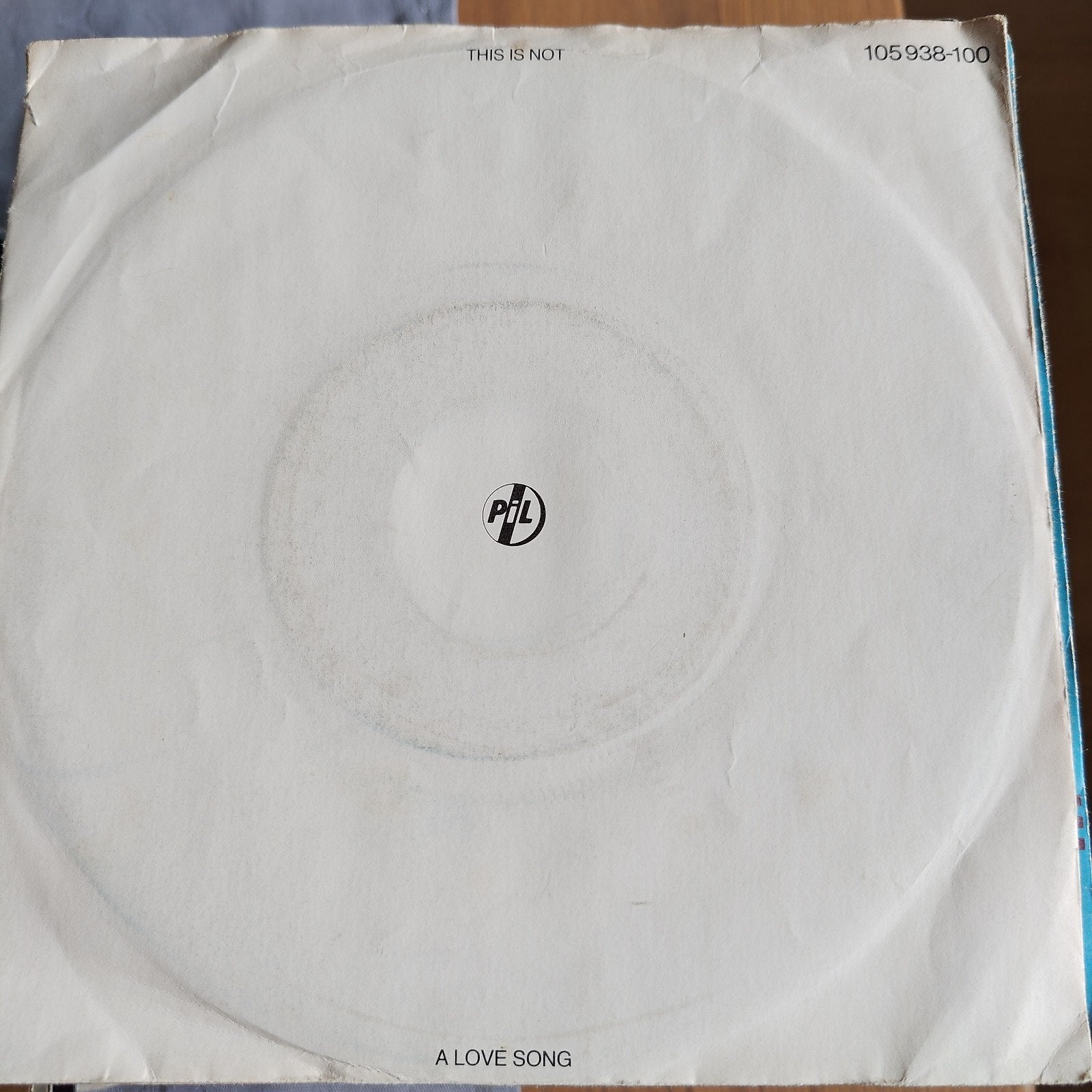 PIL - This Is Not A Love Song (Vinyl Single), Cd's en Dvd's, Vinyl Singles, Gebruikt, Rock en Metal, Originele persing, Ophalen of Verzenden