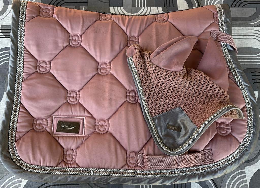 Dekje met bijpassend oornetje Equestrian Stockholm, Dieren en Toebehoren, Paarden en Pony's | Dekens en Dekjes, Ophalen of Verzenden