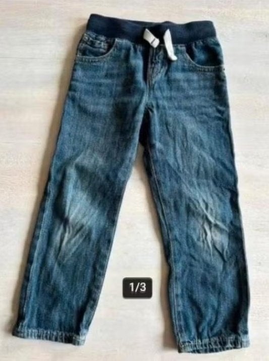 GAP jeansbroek (ZGAN) donkerblauw voor een kind van 4 jaar, Kinderen en Baby's, Kinderkleding | Maat 110, Broek, Gap Kids, Jongen of Meisje