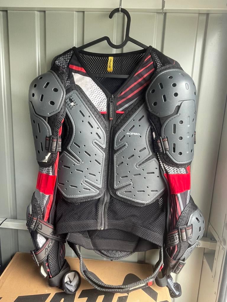 Bodyprotector Acerbis maat L / XL, Motoren, Ophalen of Verzenden, Tweedehands, Motorcrosskleding