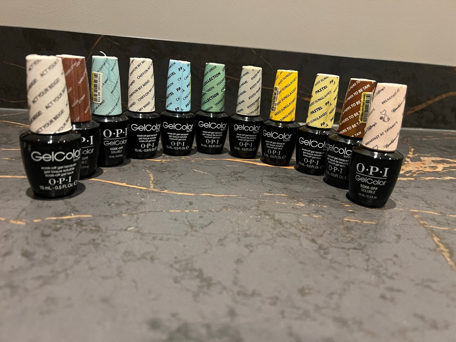 OPI GelColor Nagellak Collectie - Diverse Kleuren, Ophalen of Verzenden, Zo goed als nieuw, Overige typen