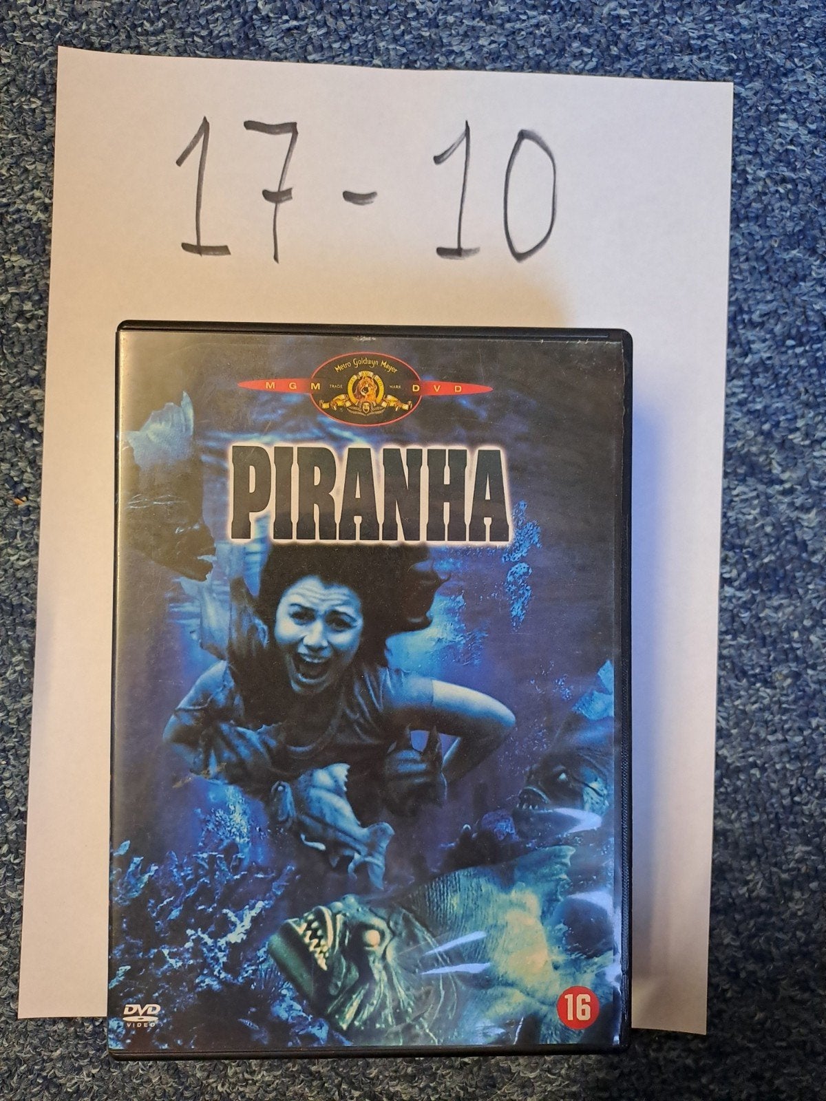 Piranha (DVD) - Horrorfilm uit 1978, Vanaf 16 jaar, Ophalen of Verzenden, Zo goed als nieuw
