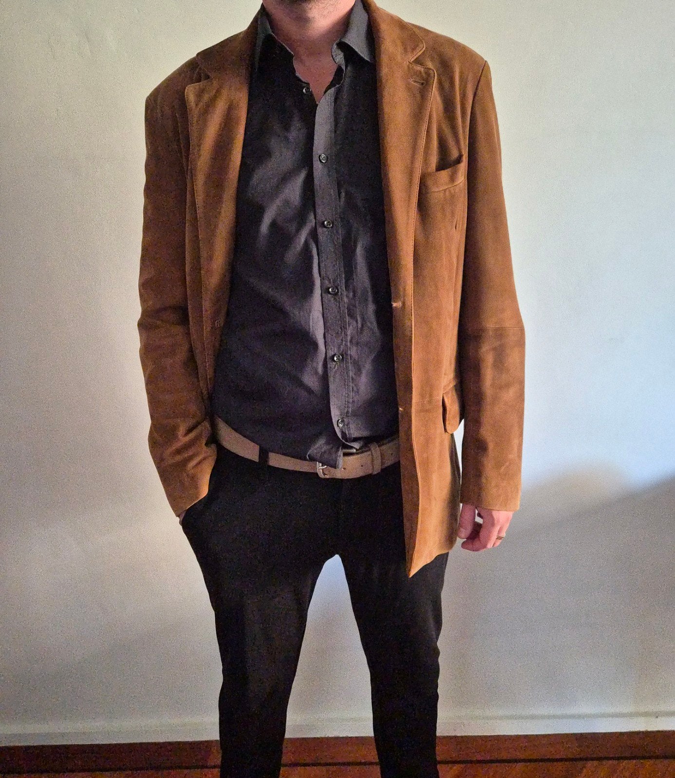 Arma Man Suede Blazer (Jasje), Ophalen of Verzenden, Zo goed als nieuw, Overige maten, Bruin