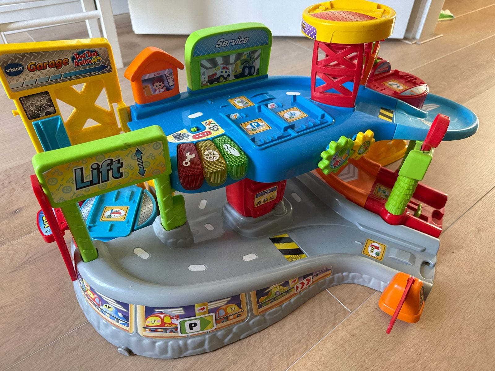 VTech Toet Toet Auto's Garage, Ophalen, Zo goed als nieuw