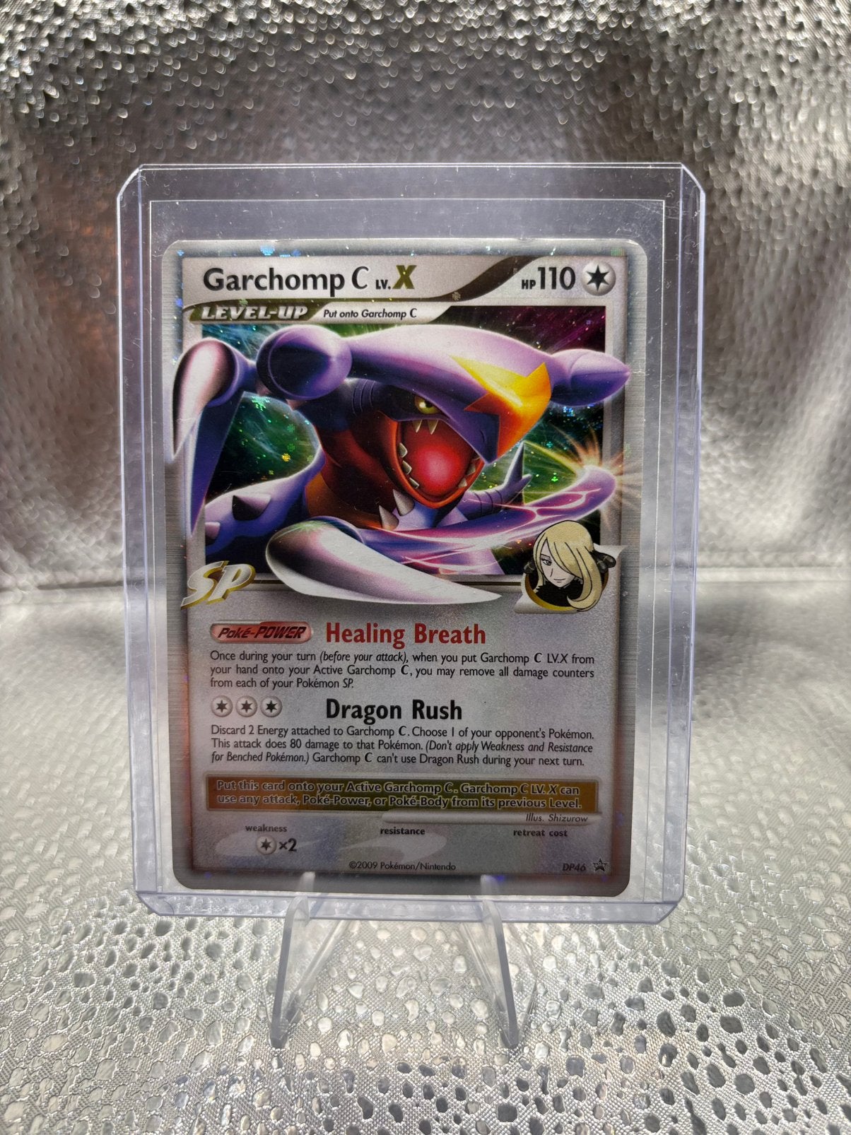 Garchomp [C] LV.X (DPPR 46) DP Black Star Promos - Singles, Ophalen of Verzenden, Gebruikt, Losse kaart
