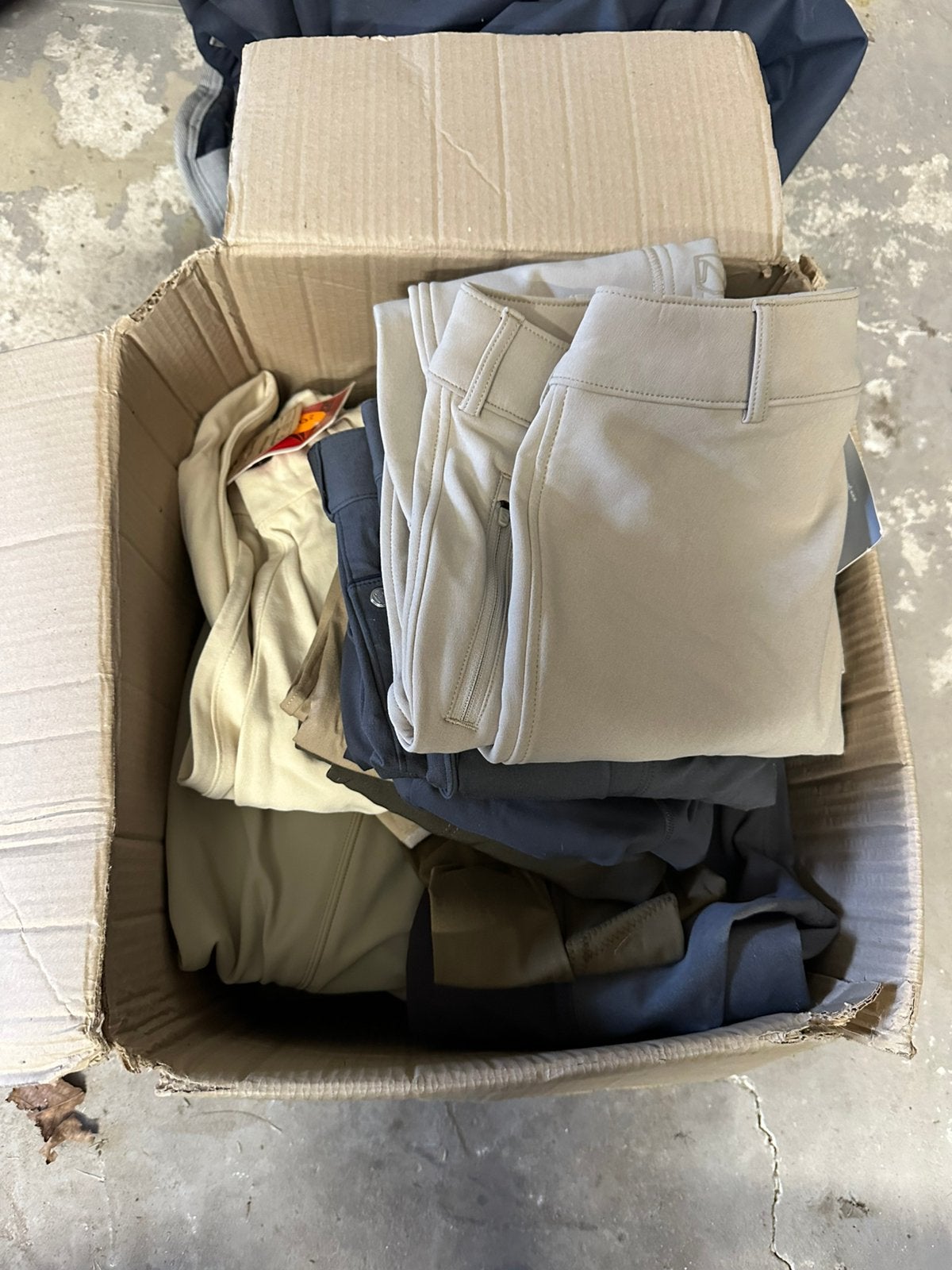 Partij (12) rijbroeken, Zo goed als nieuw, Heren, Dressuur, Onderkleding