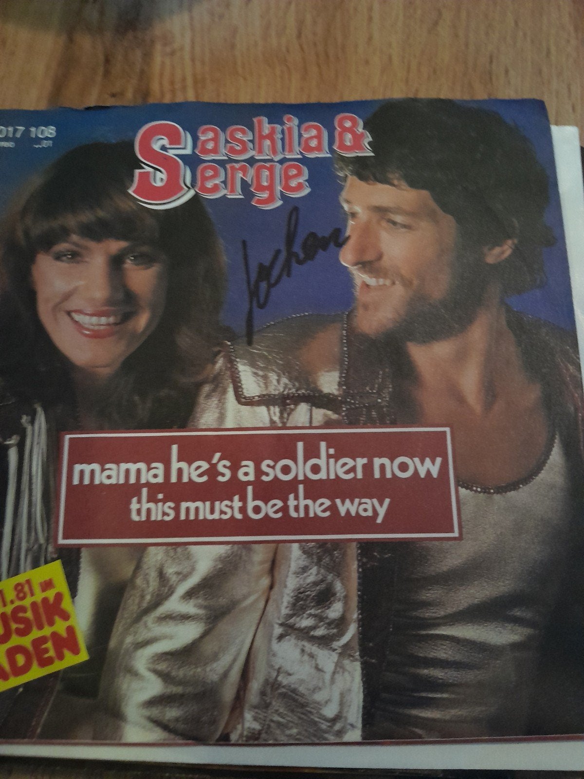 Saskia &serge 7inch mama he,s a soldier now, Cd's en Dvd's, Ophalen of Verzenden, Zo goed als nieuw, Pop