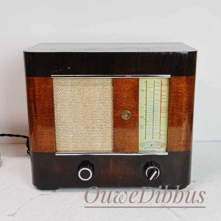 Vintage Mikrophona MK 208 Lady Radio - Prachtig Exemplaar!, Ophalen, Zo goed als nieuw, Radio