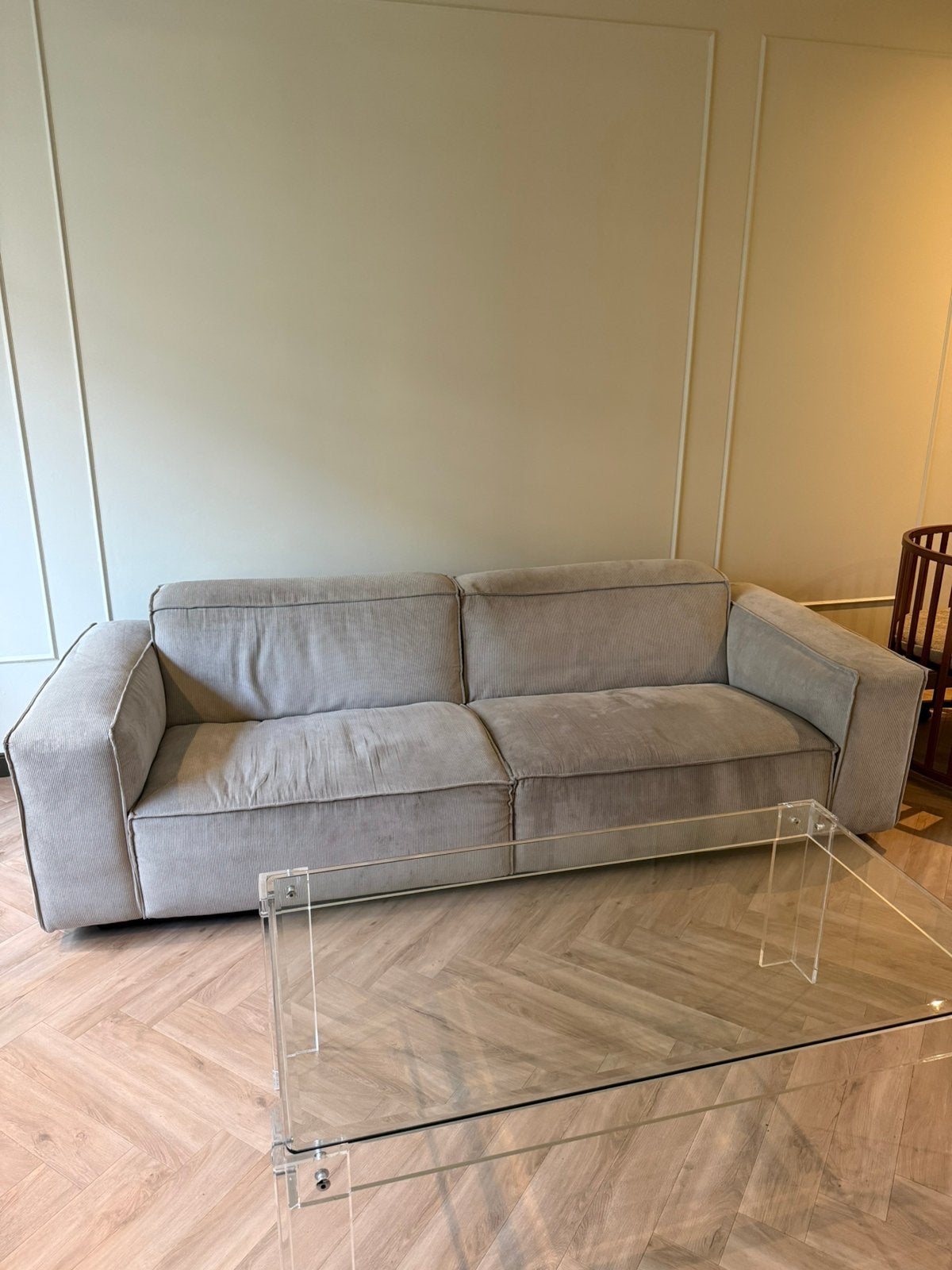 Elementen bank 3 zits, Huis en Inrichting, Ophalen, Gebruikt, 75 tot 100 cm