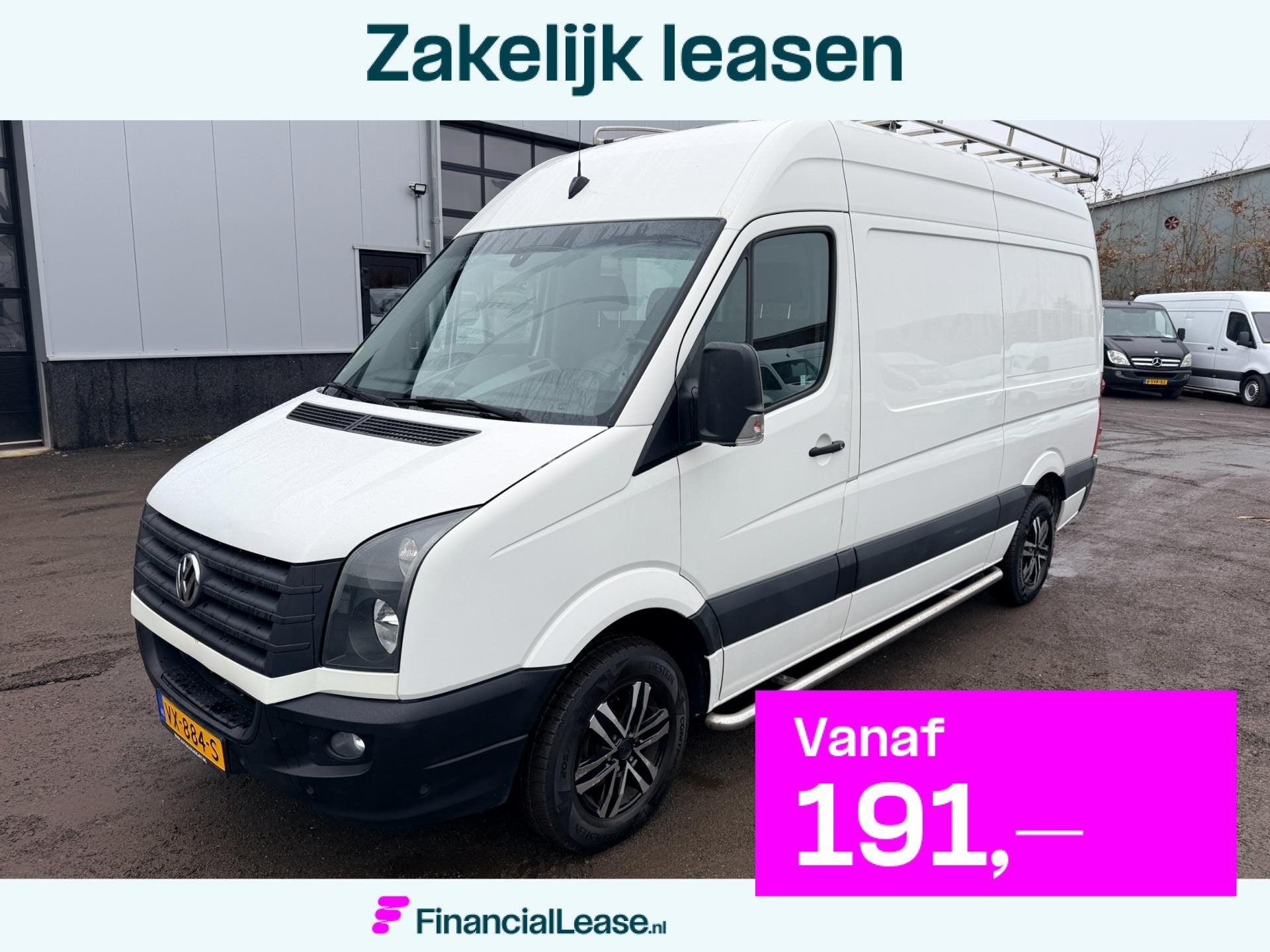 Volkswagen Crafter 30 2.0 TDI EURO 6 L2H2 Imperiaal / Cruise, Achterwielaandrijving, Gebruikt, 4 cilinders, 2000 kg