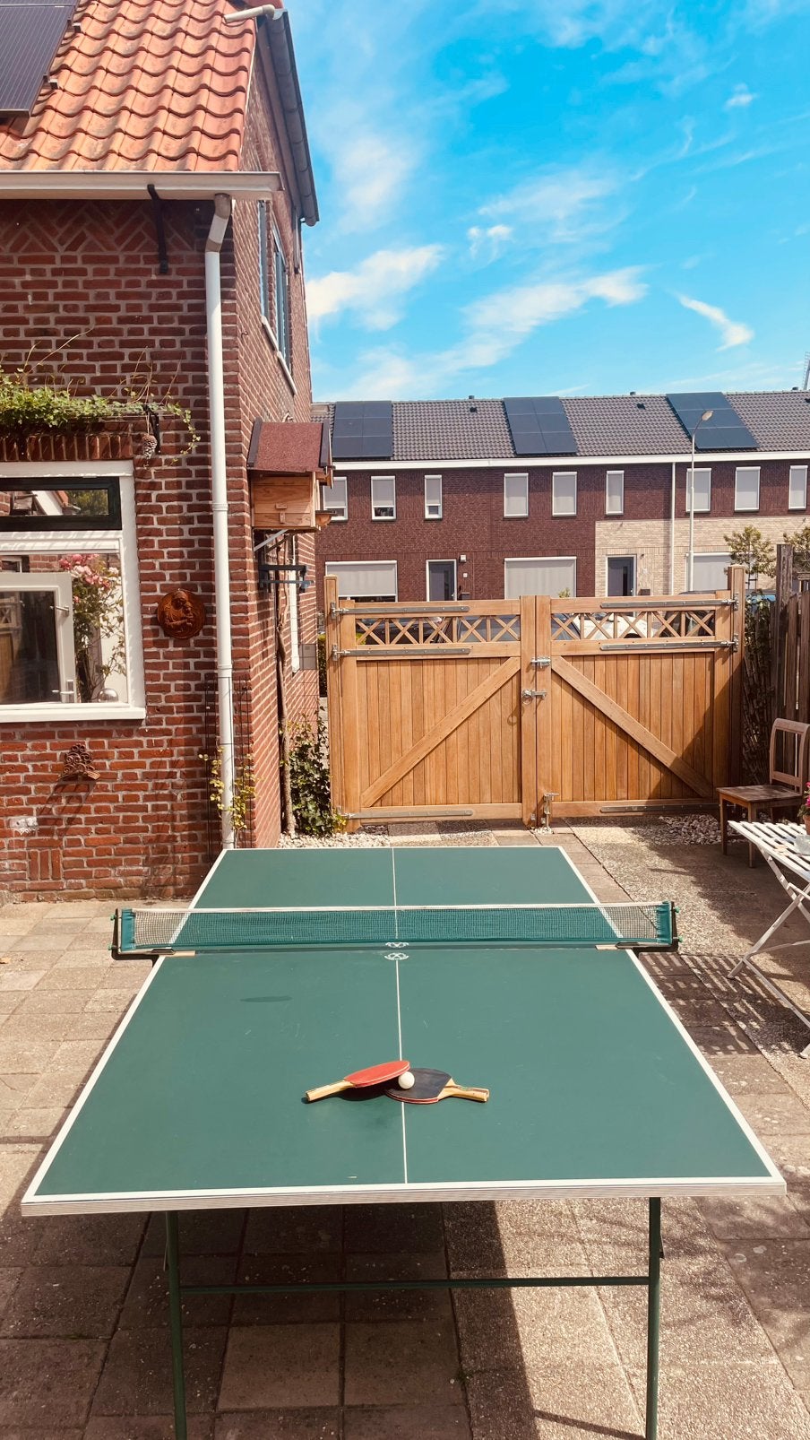 Retro Tafeltennis tafel Kettler uit 1980, Ophalen, Gebruikt, Tafel Indoor, Inklapbaar