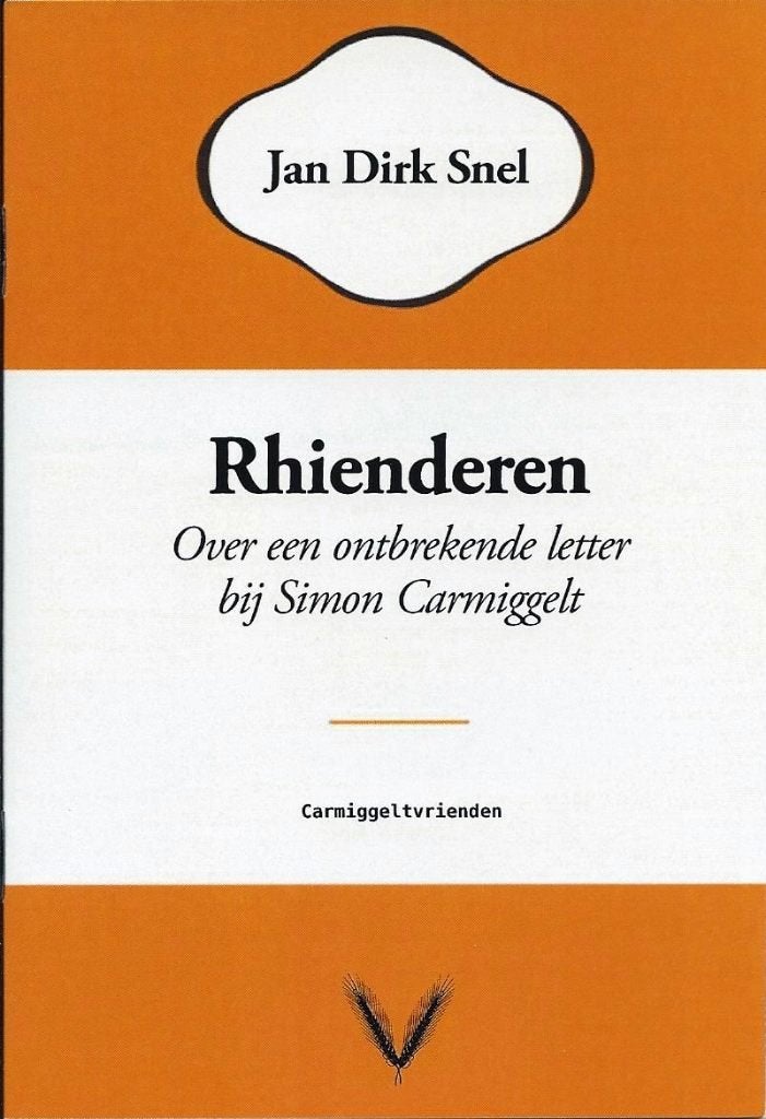 Jan Dirk Snel, Rhienderen - Simon Carmiggelt., Verzenden, Nieuw