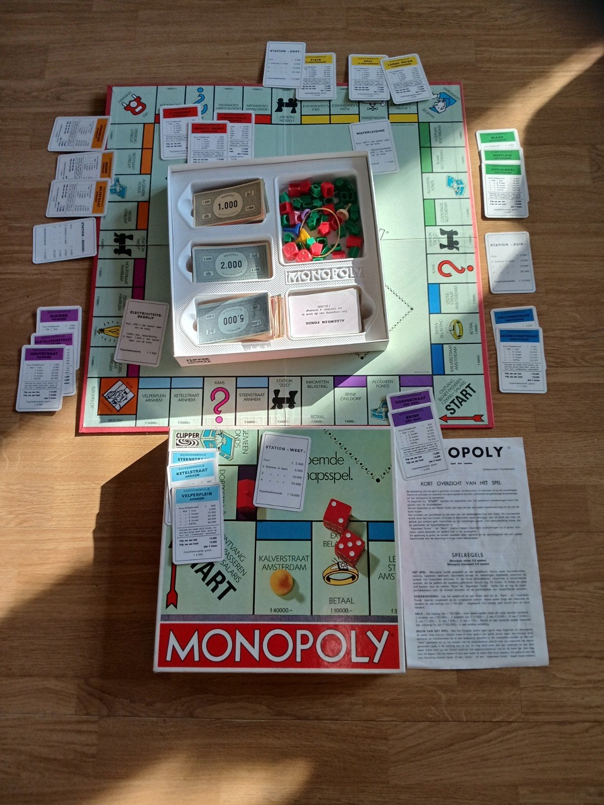 Monopoly Bordspel - Klassieke Editie, Drie of vier spelers, Ophalen, Gebruikt