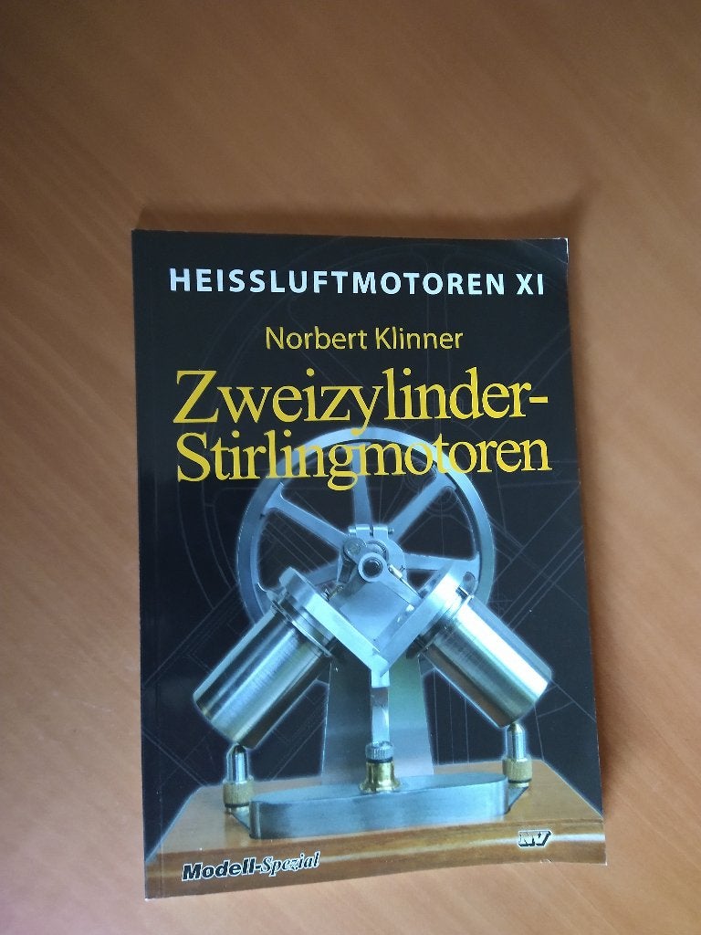 Klinner, Norbert. Zweizylinder Stirlingmotoren., Boeken, Techniek, Zo goed als nieuw, Ophalen of Verzenden