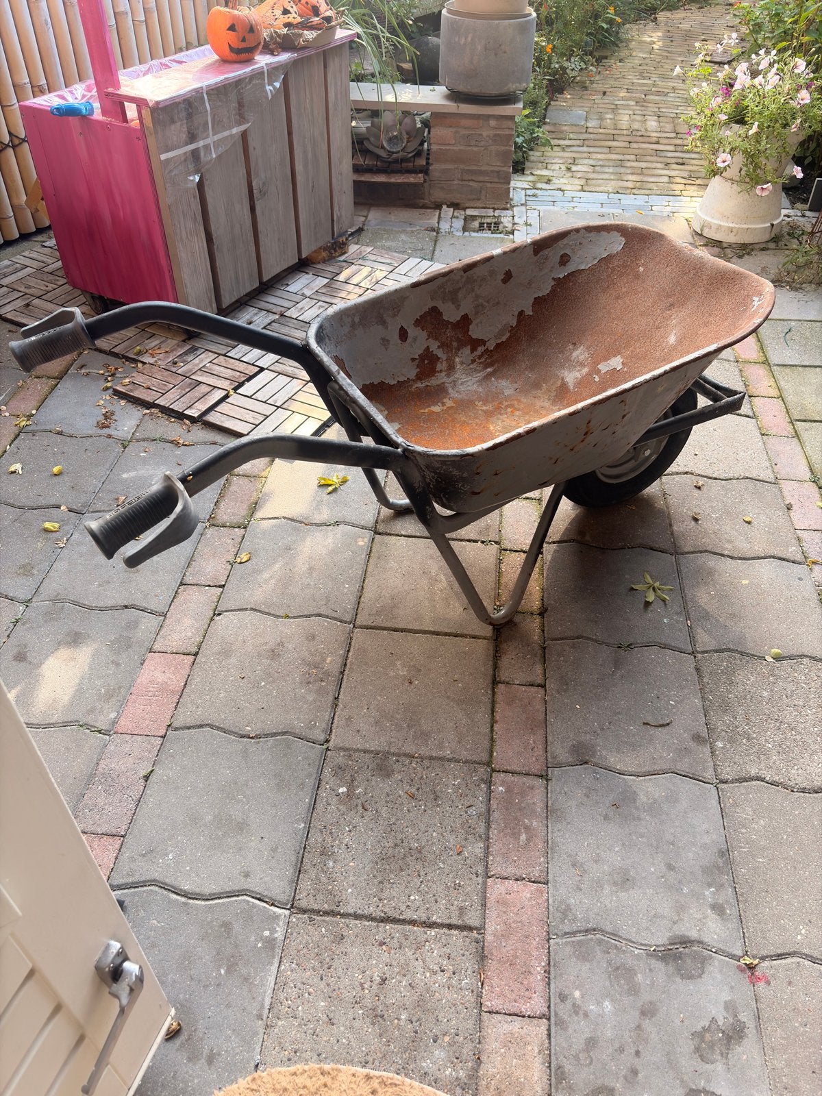 Matador kruiwagen - Robuust en betrouwbaar, Ophalen of Verzenden, Gebruikt, Handmatig, Eenwielig