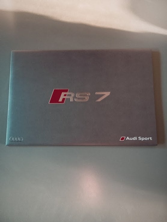 Audi RS 7 [ 10 / 2015 ] 12 pag., Boeken, Verzenden, Zo goed als nieuw, Audi