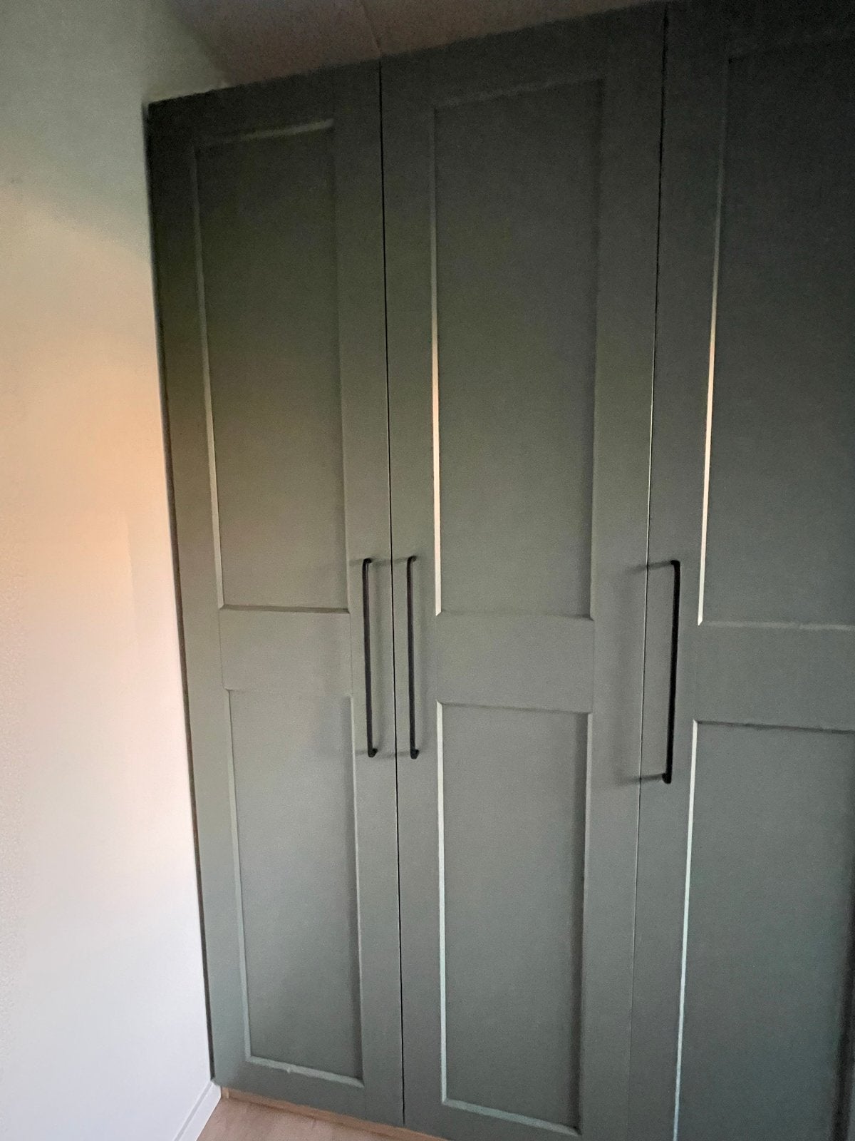 Grimo kastdeur (Ikea) 50x229 grijsgroen art.nr. 705.971.19, Ophalen, 200 cm of meer, Nieuw, 50 tot 100 cm