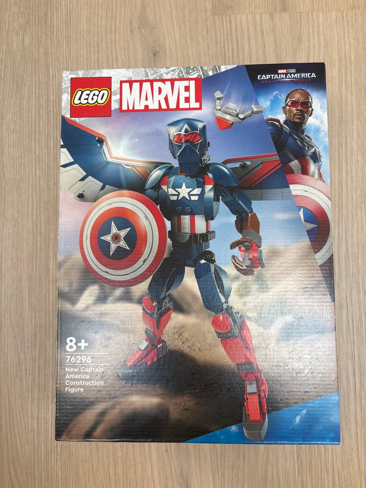 Nieuw LEGO Marvel New Captain America bouwfiguur 76296, Ophalen, Marvel, Lego, Nieuw