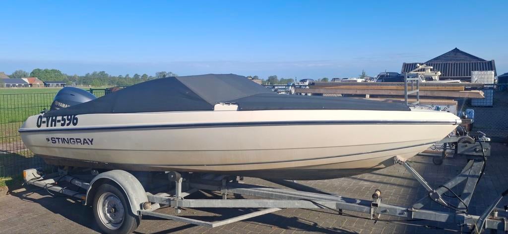 Stingray 501 bowrider yamaha 40 pk efi gekeurde trailer, Watersport en Boten, Speedboten, Ophalen, Overige merken, Gebruikt, Viertaktmotor
