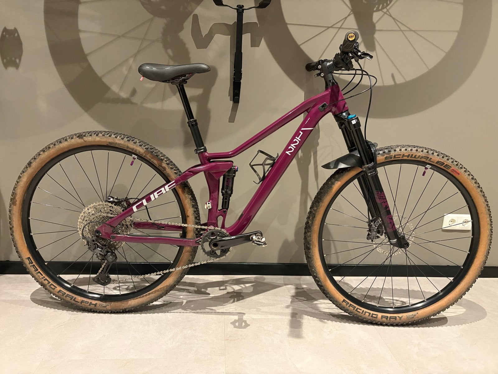 Cube Stereo ONE22 Race 2025 S/29”, Fully, Zo goed als nieuw, Dames, Schijfrem