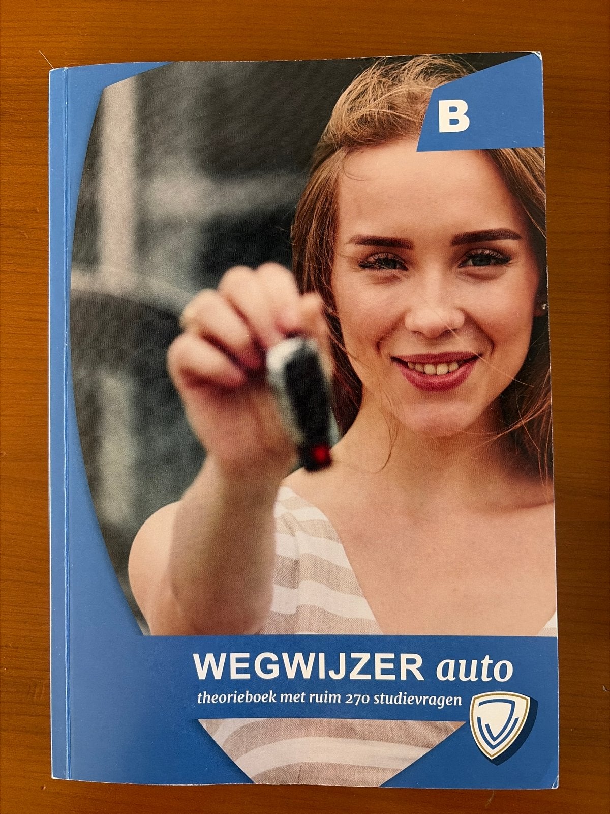 Wegwijzer auto theorieboek + Examentraining auto, Verzenden, Zo goed als nieuw, Algemeen