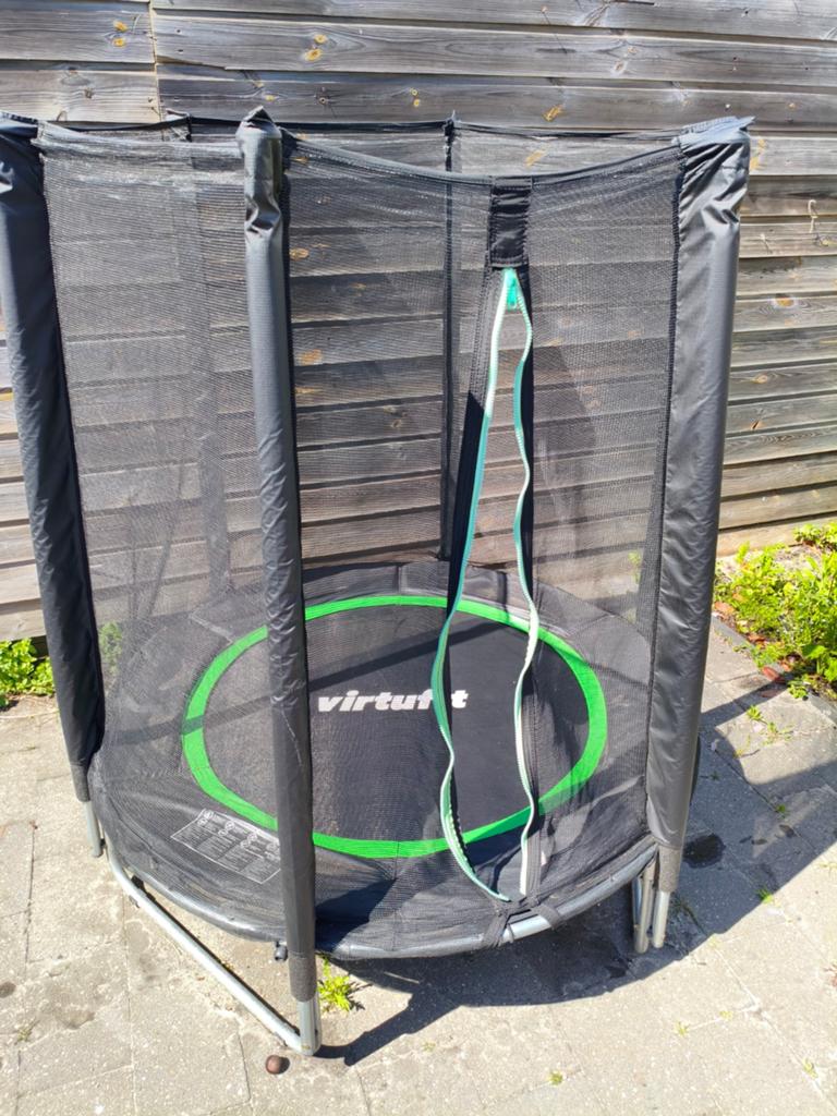 VirtuFit Trampoline met veiligheidsnet, Kinderen en Baby's, Speelgoed | Buiten | Trampolines, Ophalen of Verzenden, Gebruikt