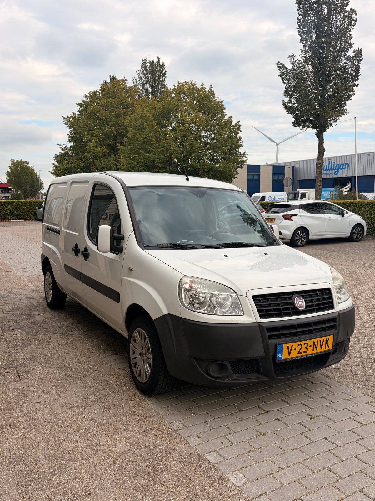 Fiat doblo maxi (nieuwe APK) super netjes, Wit, 1368 cc, Geïmporteerd, 1301 kg