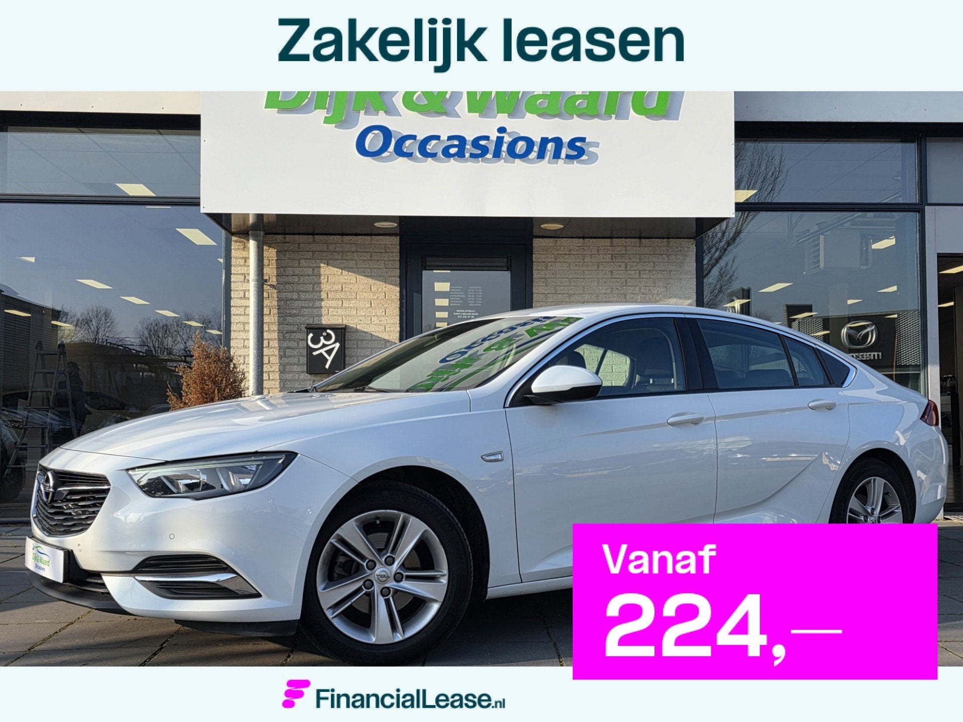Opel Insignia Grand Sport 1.5 Turbo Business Executive Autom, Gebruikt, Euro 6, 4 cilinders, 700 kg