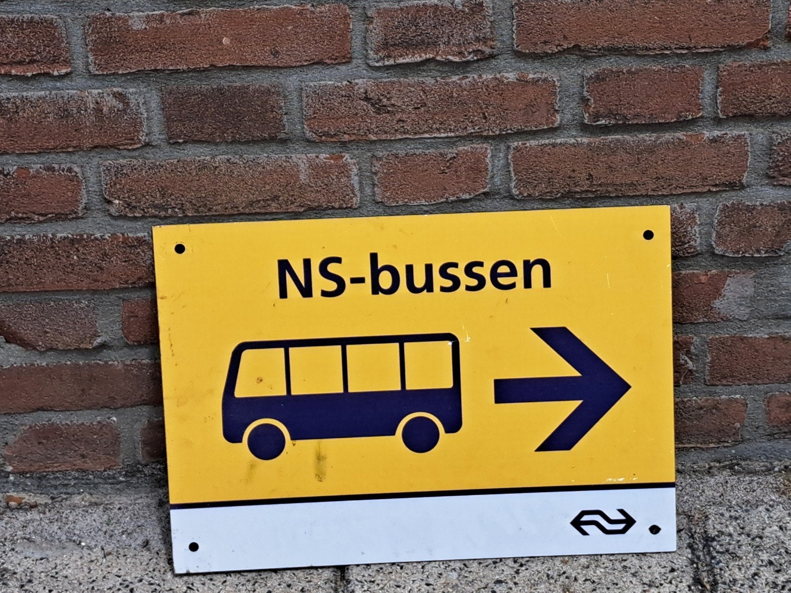 Ns bord., Verzamelen, Spoorwegen en Tramwegen, Ophalen of Verzenden, Trein, Overige typen