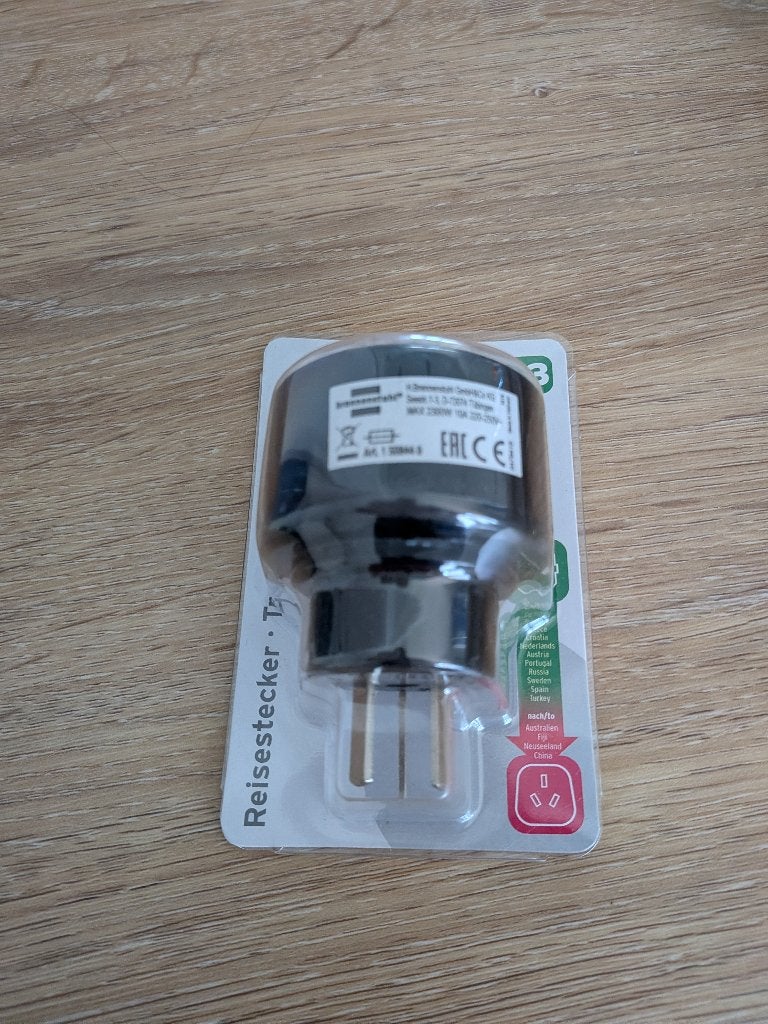 Reisstekker Aus/NZ/China/Fiji, Ophalen, Nieuw