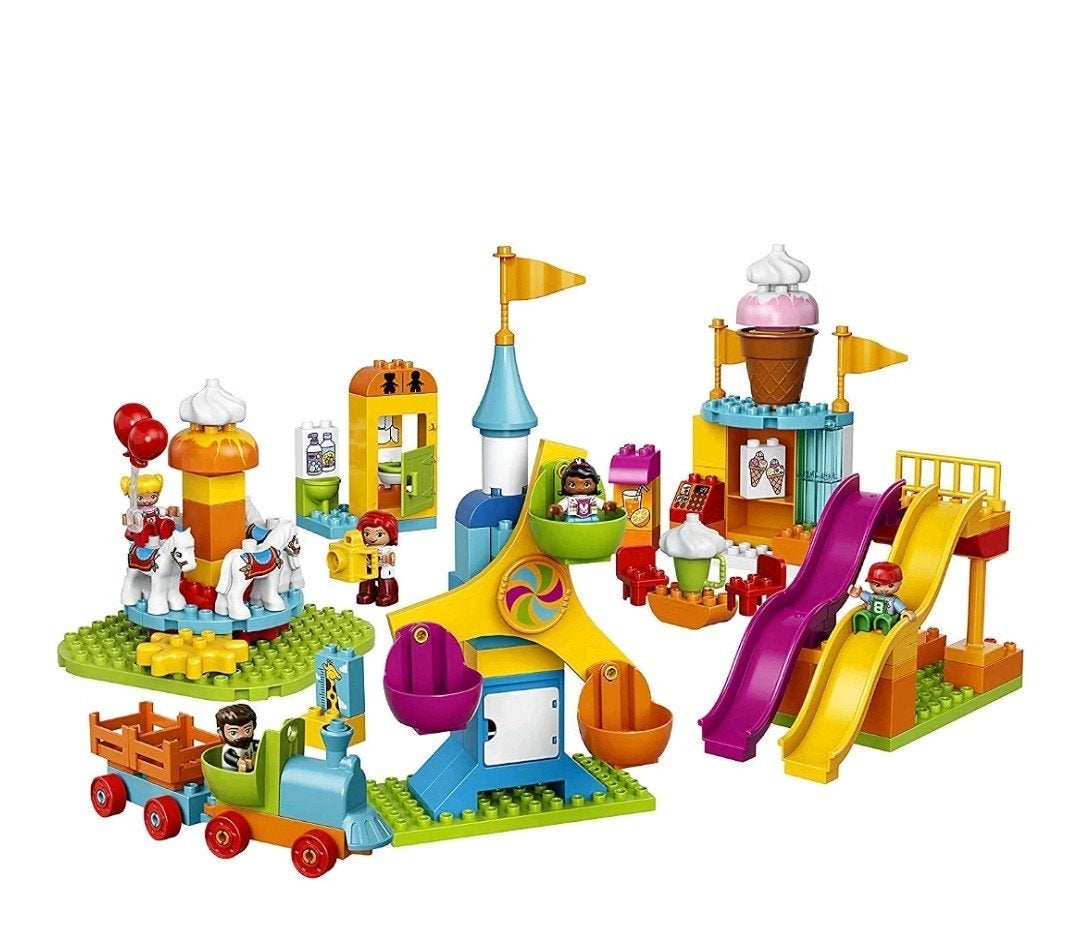 LEGO DUPLO Town Grote Kermis 10840, Ophalen, Gebruikt, Overige thema's, Inclusief instructies