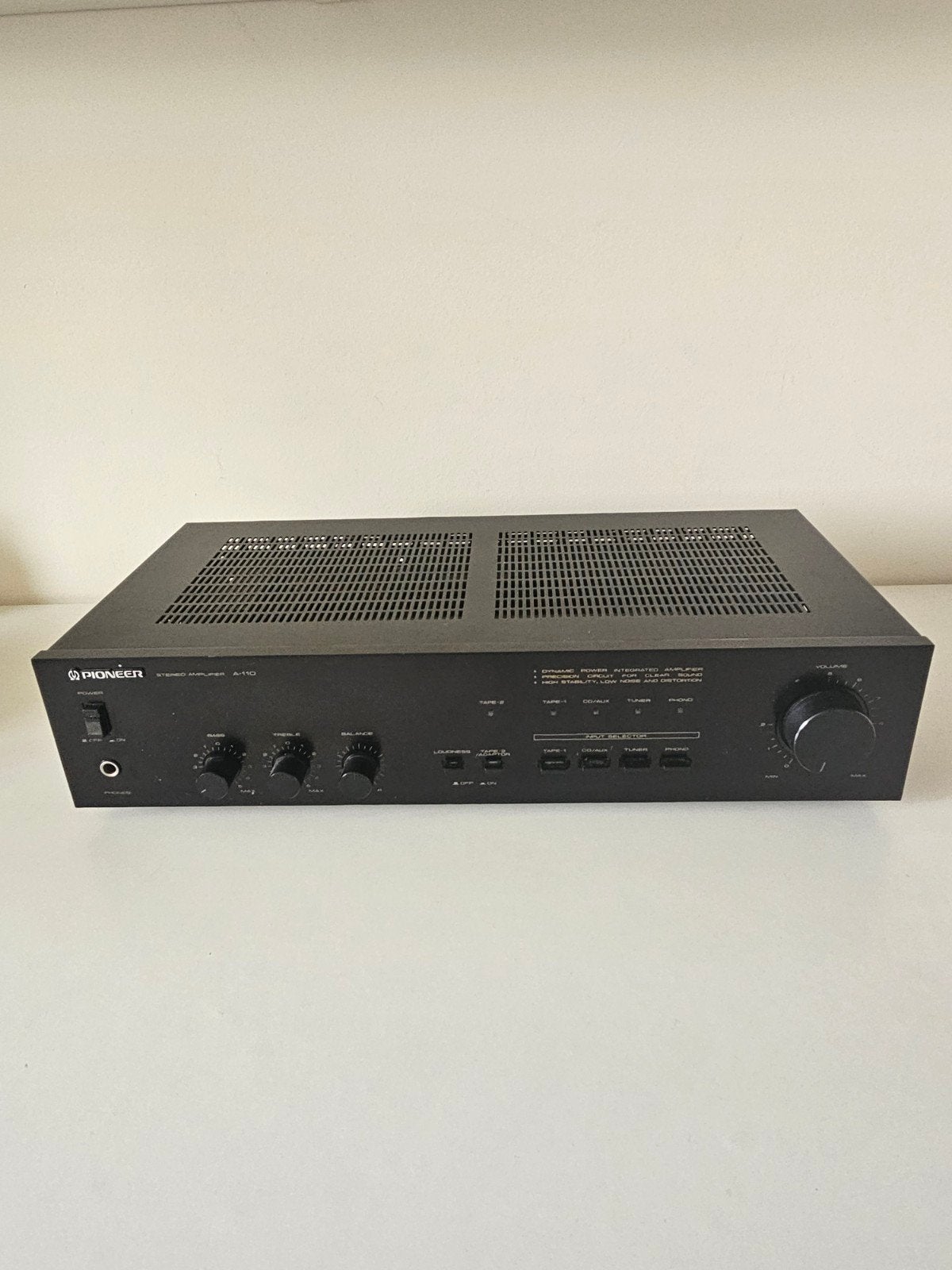 Pioneer A-110 versterker, Ophalen