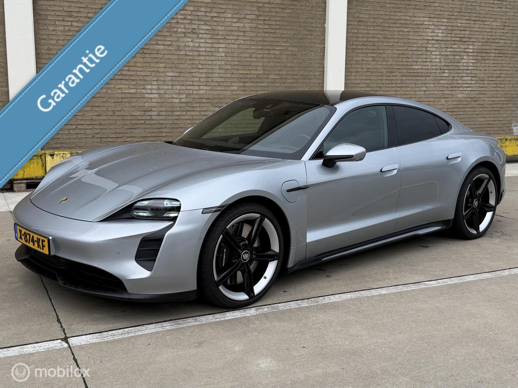 Full Option Porsche Taycan 4S Performance Approved Garantie, Auto's, Dealer onderhouden, 4 stoelen, Leder, 489 pk