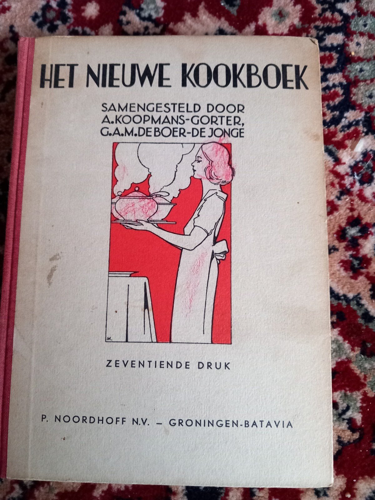 Kookboek, A.Koopmans- Gorter. en  G.A.M. de Boer- de Jonge., Ophalen of Verzenden, 20e eeuw of later, Gelezen