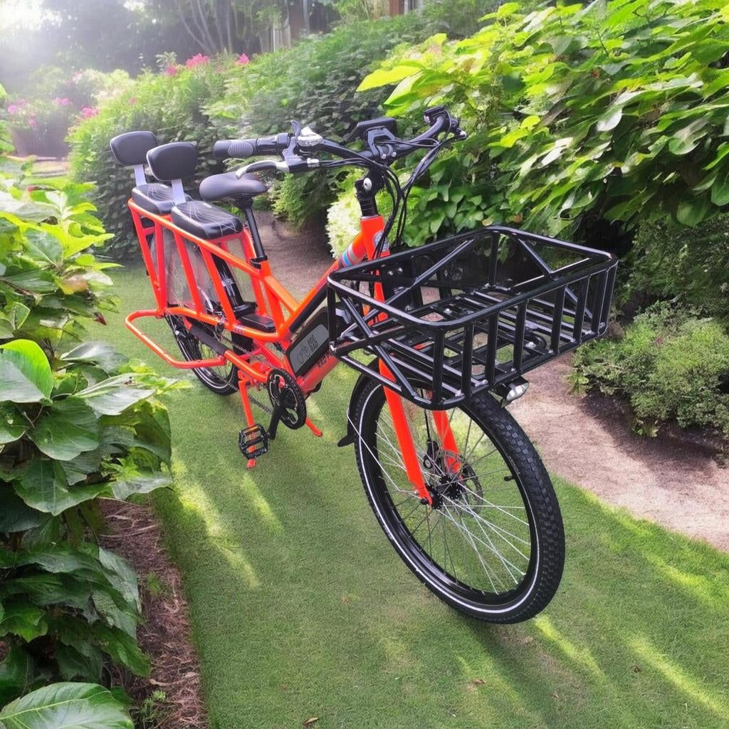 Rad Power Bikes RadWagon – Cargo E-bike – Topstaat, Fietsen en Brommers, Elektrische fietsen, Ophalen, Zo goed als nieuw, 50 km per accu of meer