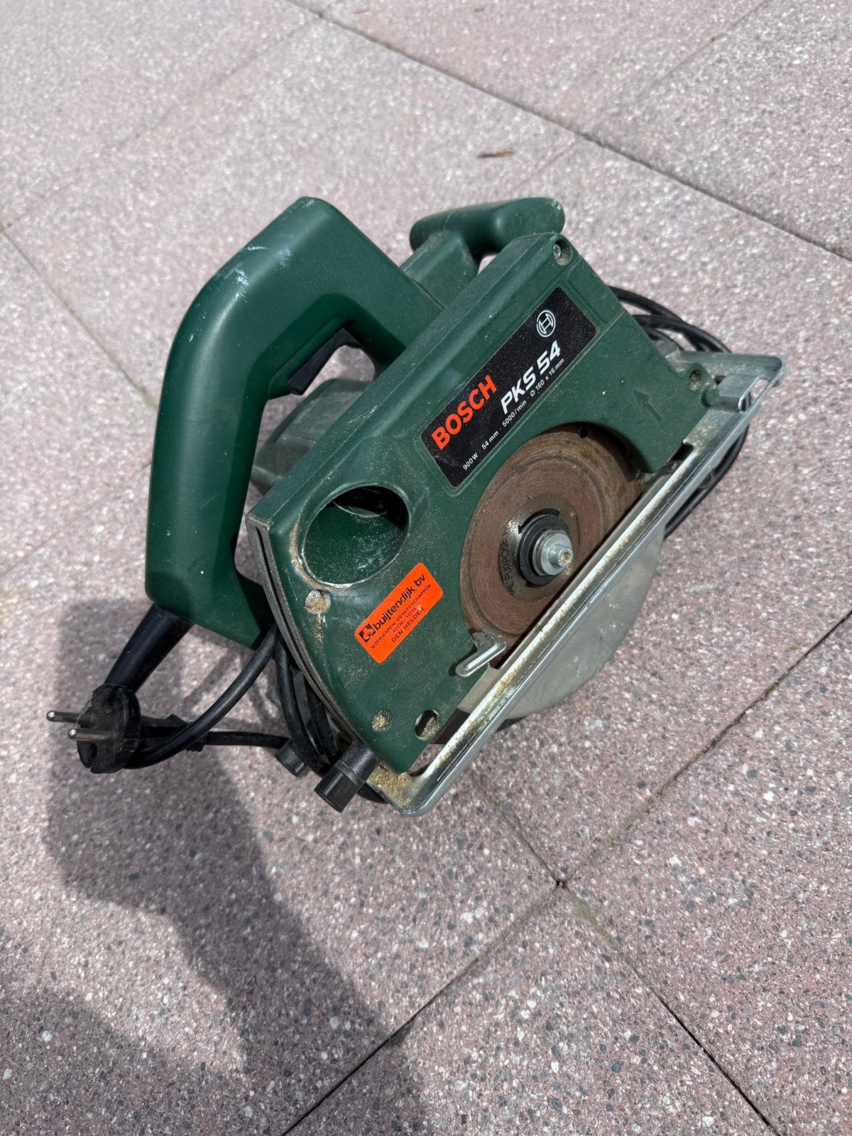 Zaagmachine, Doe-het-zelf en Verbouw, Gereedschap | Zaagmachines, Cirkelzaag, 70 mm of meer, Ophalen of Verzenden, Zo goed als nieuw