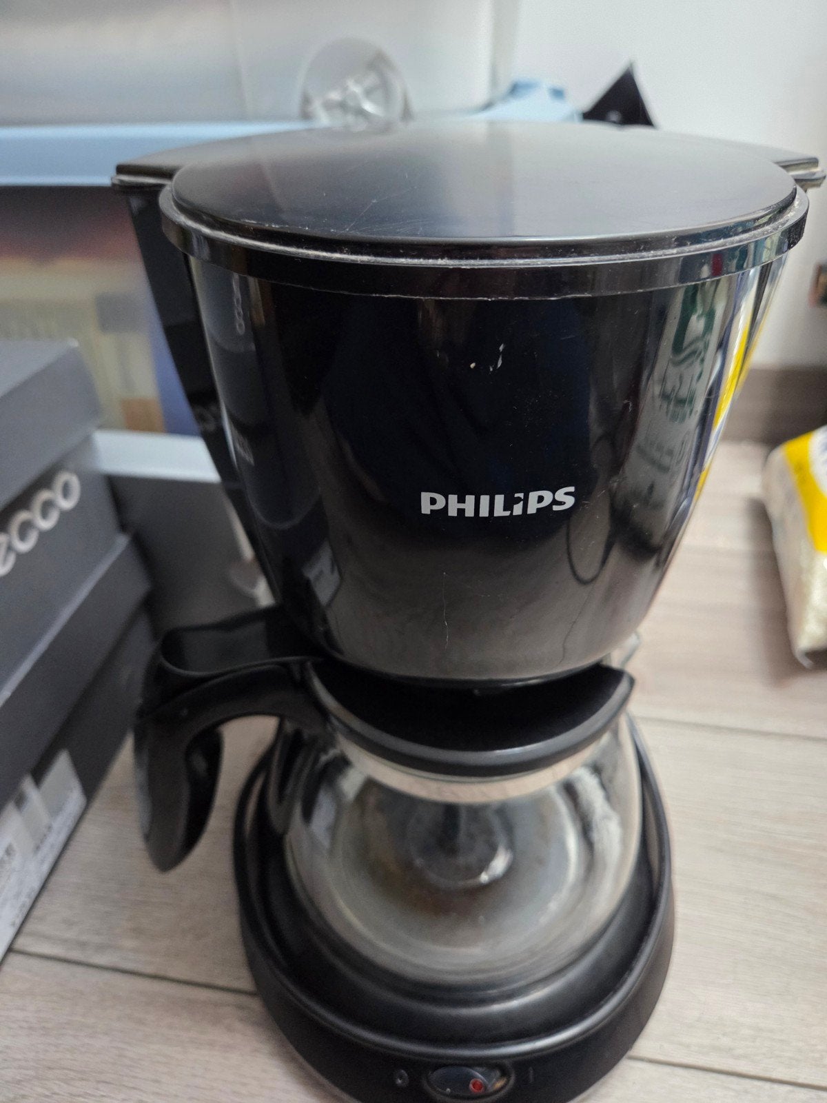Philips HD7461 Koffiezetapparaat met filters, Gebruikt, 10 kopjes of meer, Koffiemachine, Gemalen koffie