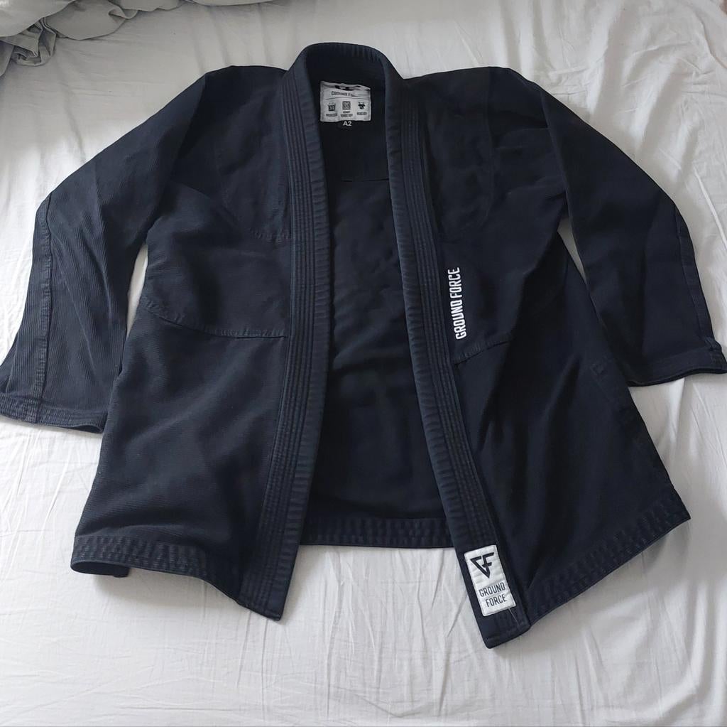 Ground Force Braziliaans Jiu Jitsu Gi Maat A2, Ophalen of Verzenden, Gebruikt, Jiu-Jitsu, Vechtsportpak