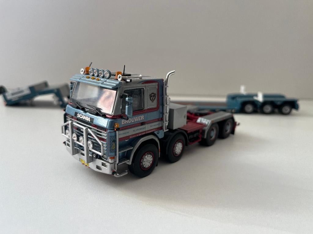 Scania 143 8X4 Brouwer Nieuwegein van Tekno, Ophalen of Verzenden, Gebruikt, Bus of Vrachtwagen, Tekno