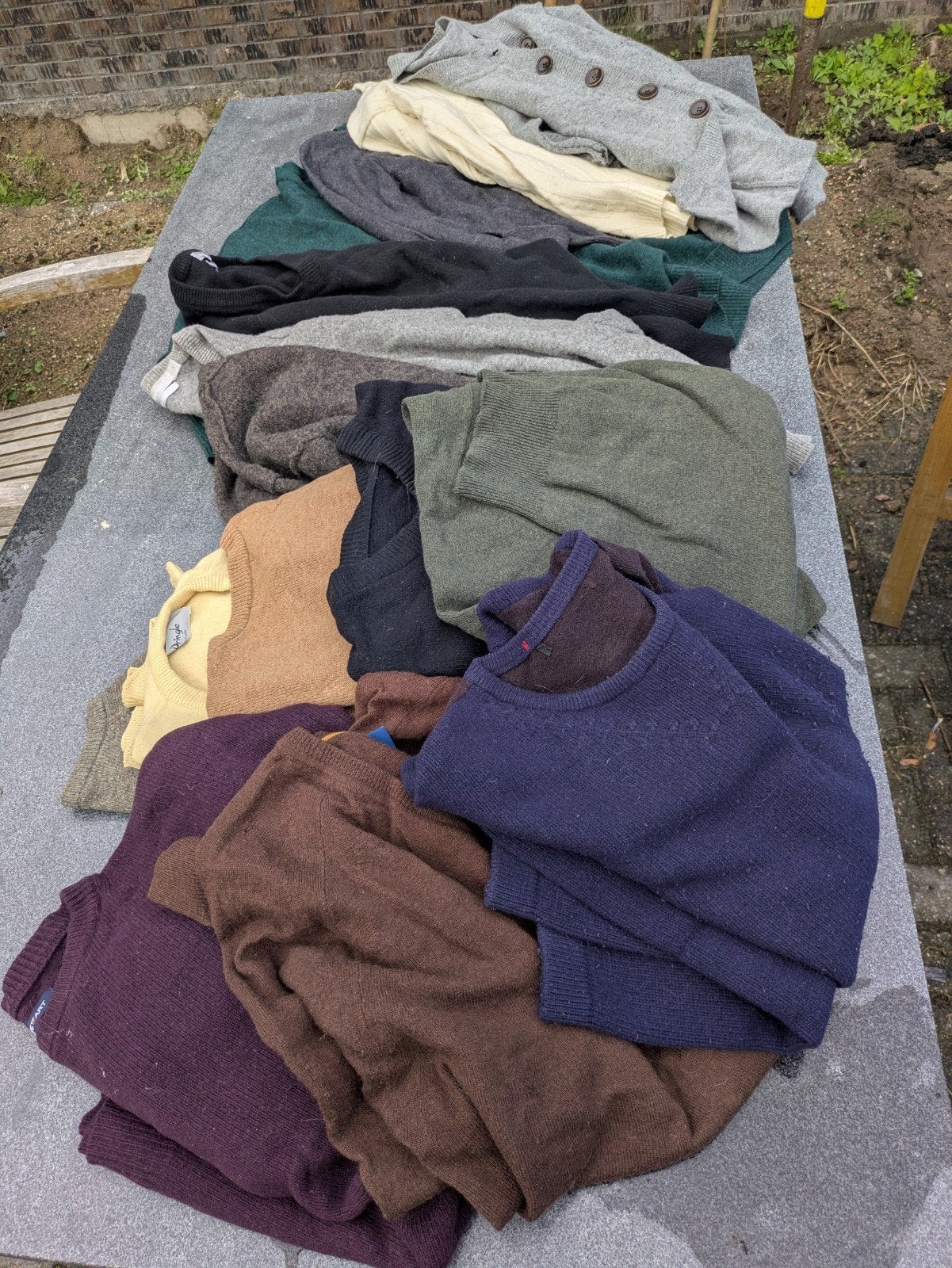 Flink gedragen/ wollen truien met gaatjes voor upcycling, Kleding | Dames, Ophalen of Verzenden, Gedragen, Meerkleurig