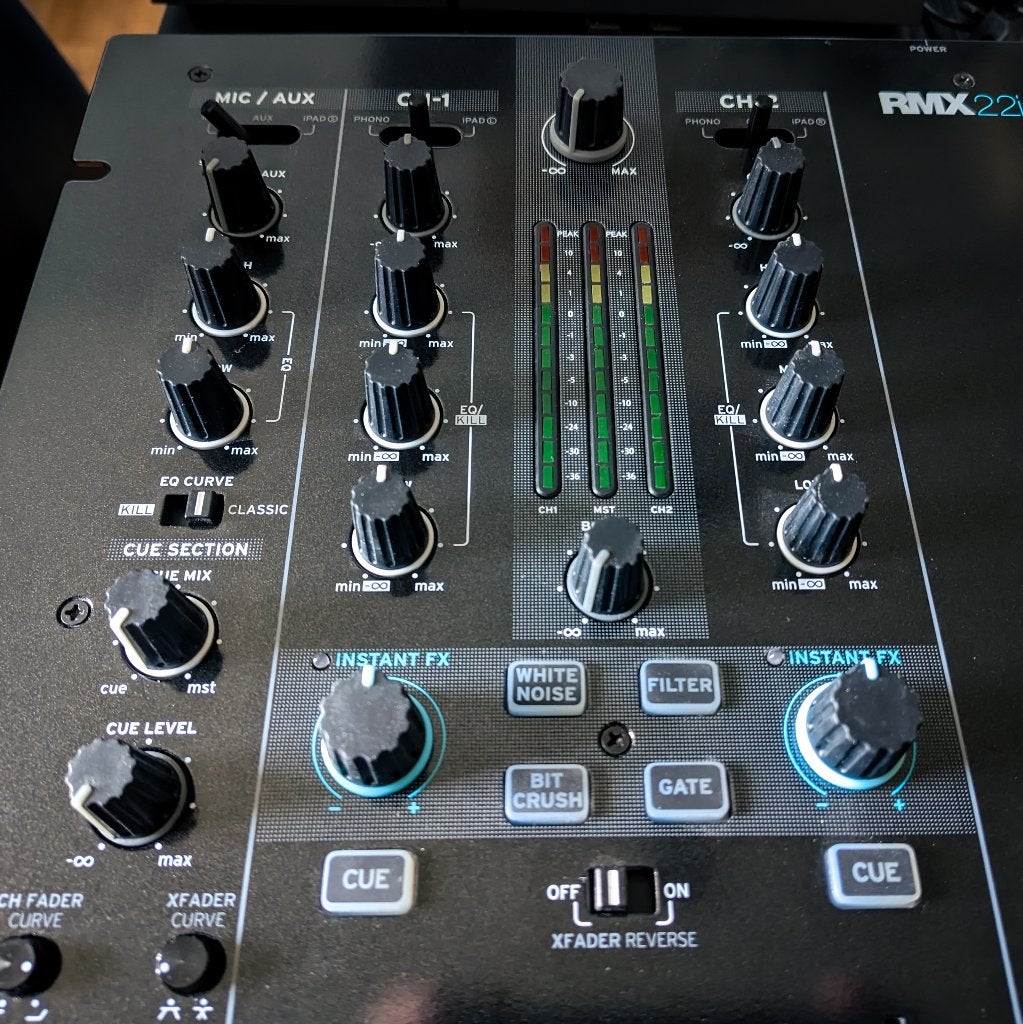 Reloop RMX 22i mixer (2+1 kanalen en 4 FX) (weinig gebruikt), Muziek en Instrumenten, Ophalen, Gebruikt, Minder dan 5 kanalen
