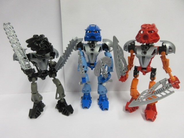 8566 8570 8572 Bionicle Nuva, Ophalen, Zo goed als nieuw, Complete set, Lego