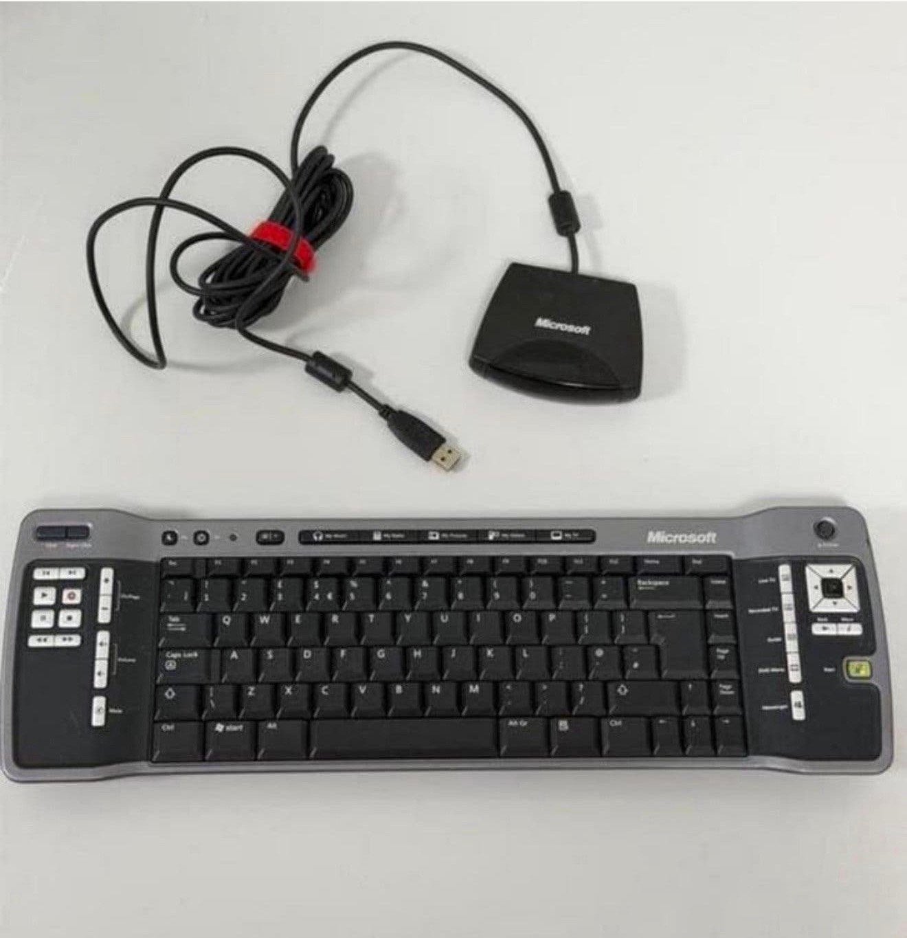 Microsoft Remote Keyboard Media center draadloos toetsenbord, P, Draadloze ontvanger, P, P