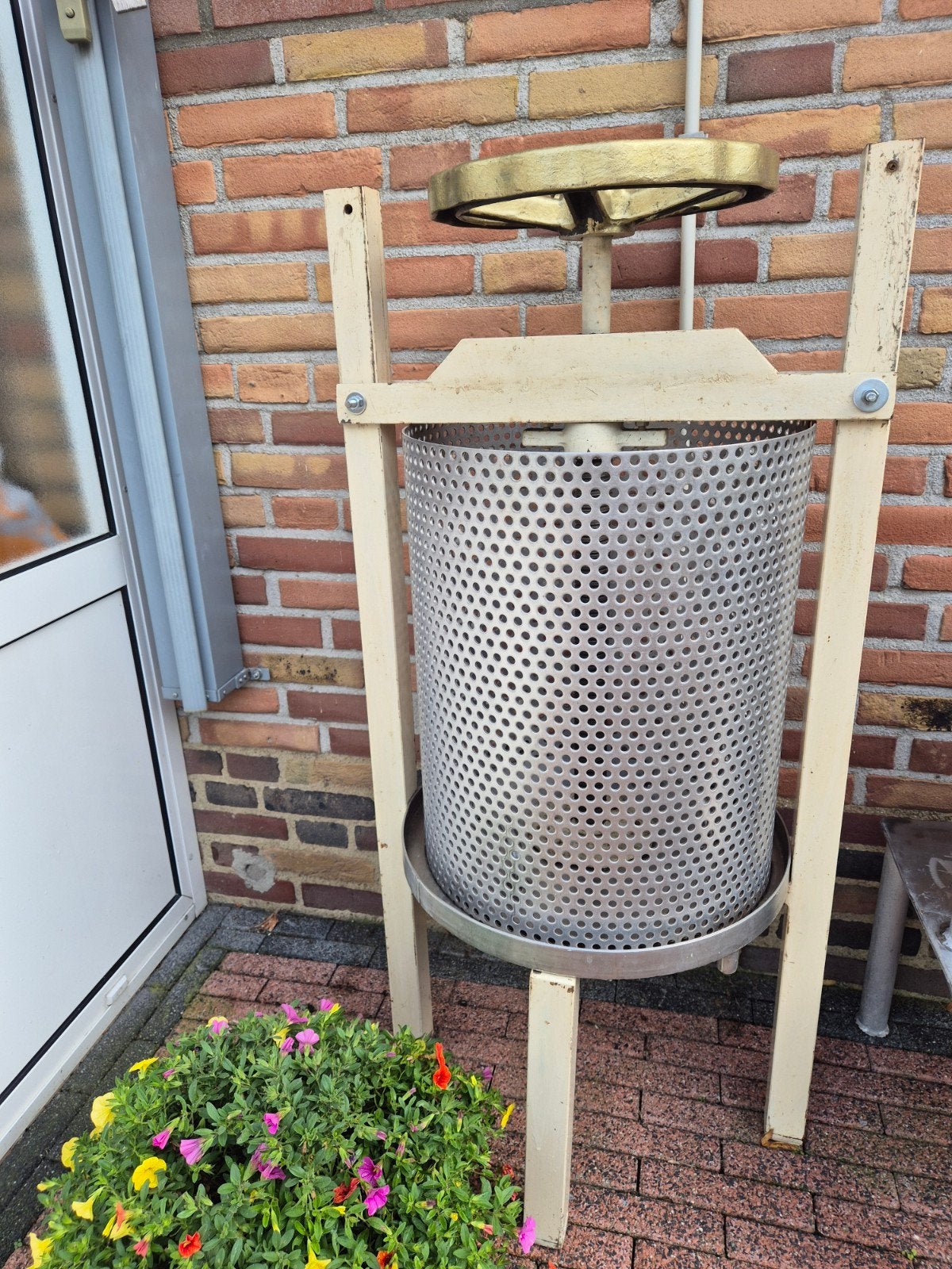 Fruitpers / Wijn- of Ciderpers, Witgoed en Apparatuur, Ophalen, Zo goed als nieuw, Handmatig