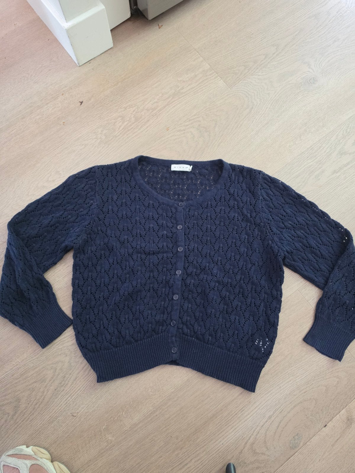 Donkerblauw vestje maat m, Kleding | Dames, Ophalen of Verzenden, Zo goed als nieuw, Maat 38/40 (M), Blauw