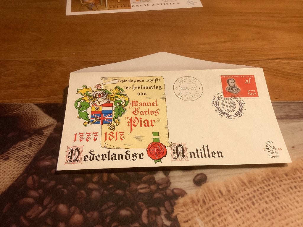 No4007 Nederlandse Antillen E46 Lion Nederland jaargangen fd, Postzegels en Munten, Ophalen of Verzenden, Onbeschreven, Nederland