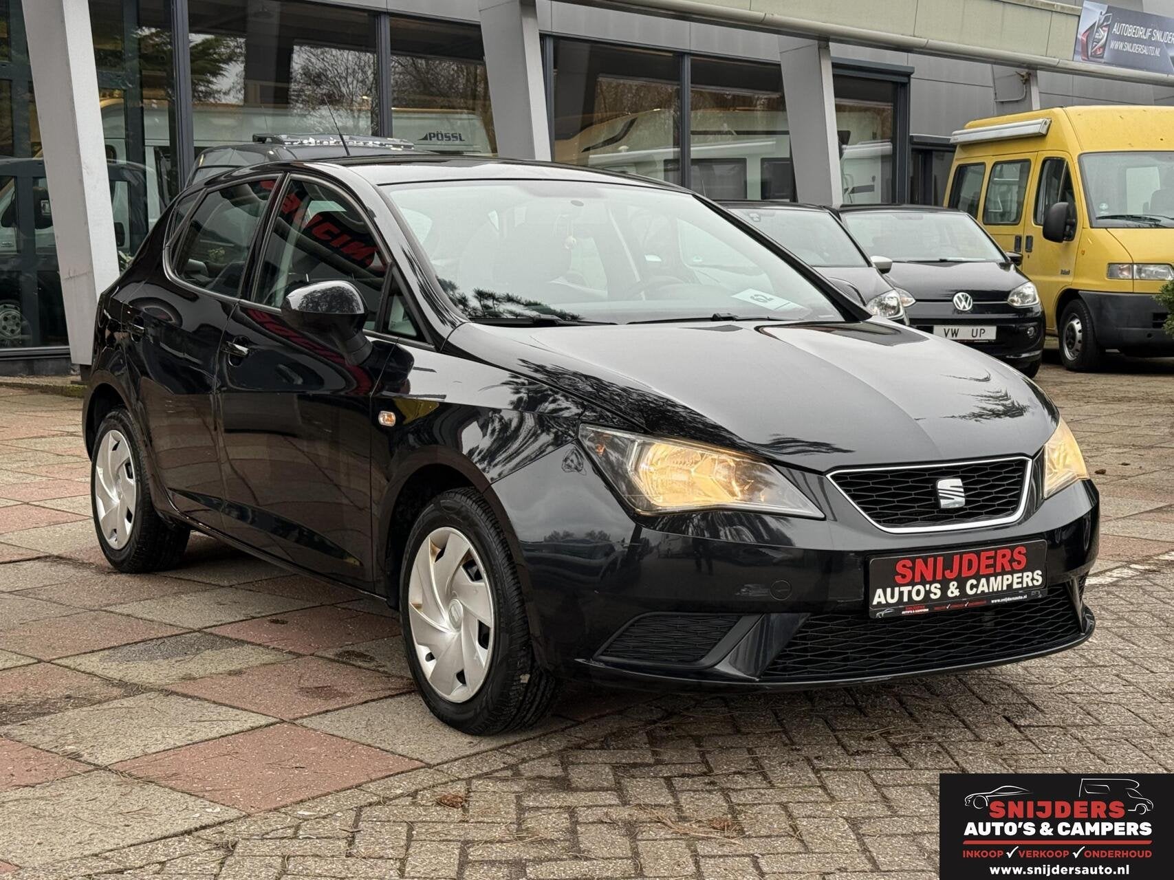 Seat Ibiza 1.2 Reference 11/2012 5 deurs, Voorwielaandrijving, Stof, Gebruikt, Zwart